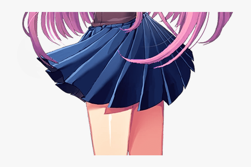 15 Pink Hair Anime Girl Png For Free Download On Mbtskoudsalg - Doki Doki Literature Club Yuri, Transparent Png, Free Download