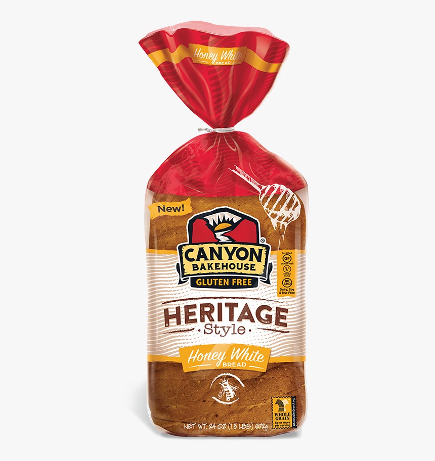 Canyon Bakehouse Heritage Style Honey White Bread, - Canyon Bakehouse Honey White, HD Png Download, Free Download