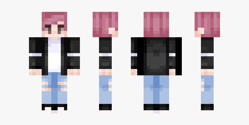 Minecraft Boy Skin Hair, HD Png Download, Free Download