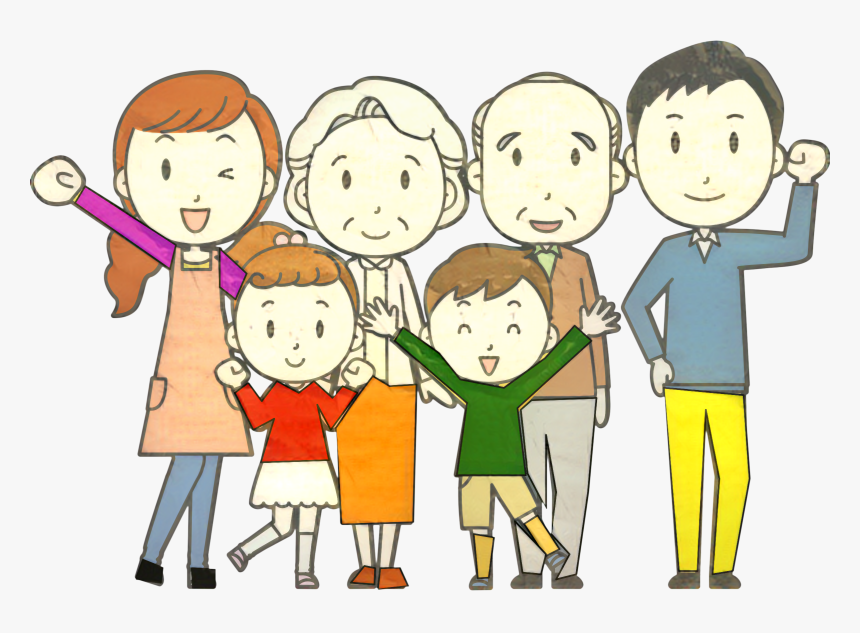 Clip Art Human Behavior Illustration Social Group - Group Of People Cartoon Png, Transparent Png, Free Download