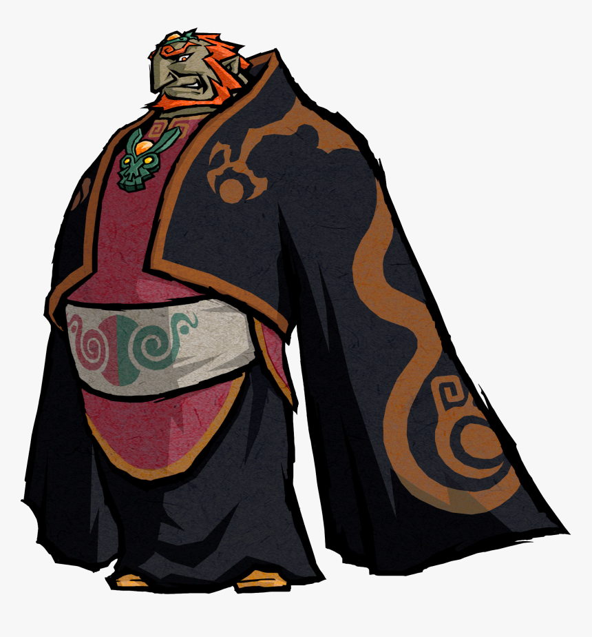 Ganondorf Artwork The Wind Waker - Zelda Wind Waker Ganon, HD Png Download, Free Download