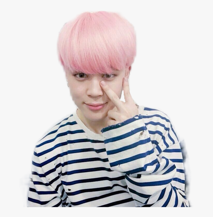 Jimin Pink Hair Png, Transparent Png, Free Download