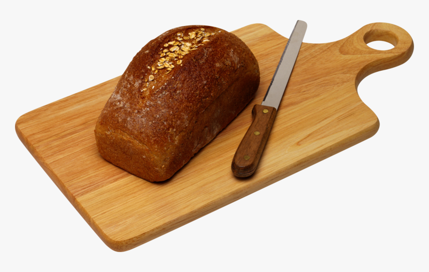 Background Transparent Bread - Cutting Food Transparent Background, HD Png Download, Free Download