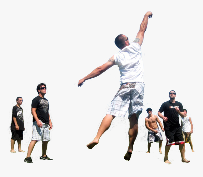 Person Playing Volleyball Png - People Playing Volleyball Png, Transparent Png, Free Download