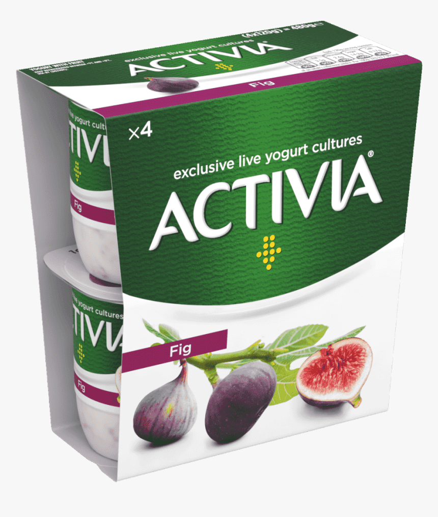 Activia Fat Free Strawberry Yogurt, HD Png Download, Free Download