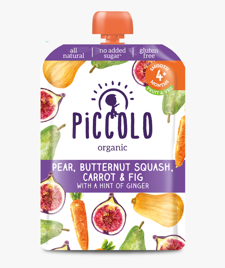 Piccolo Organic Smooth Blushing Berries Pear And Banana, HD Png Download, Free Download