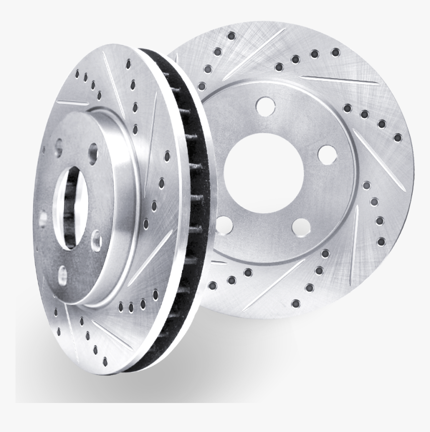 Right Drilled Slotted - Disc Brake, HD Png Download, Free Download