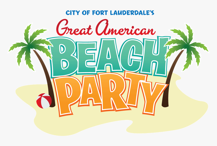 Beach Party Background - Black And White Palm Tree, HD Png Download, Free Download