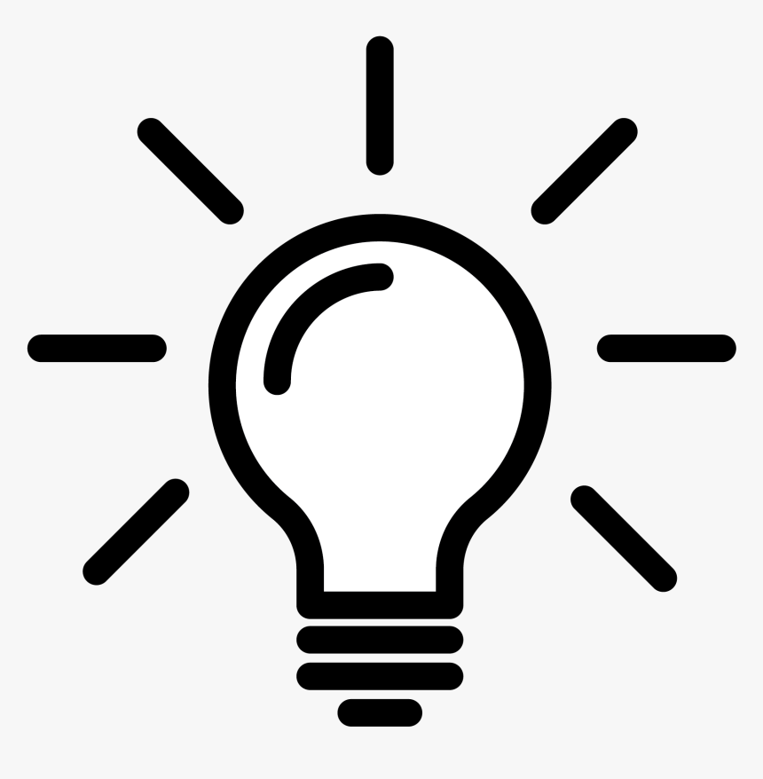 Energy Cost Icon Png , Png Download - Simple Light Bulb Clip Art, Transparent Png, Free Download