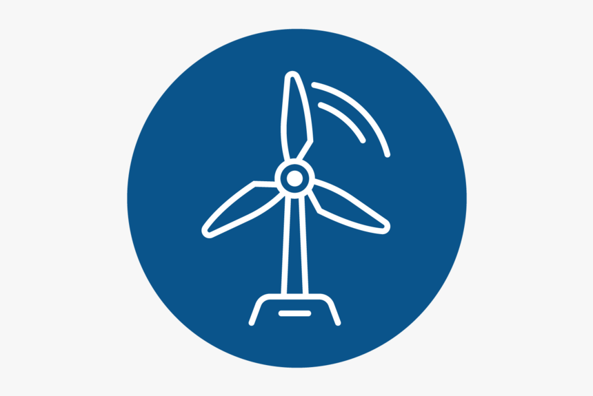 Wind Energy Png - Energy Icon Blue, Transparent Png, Free Download