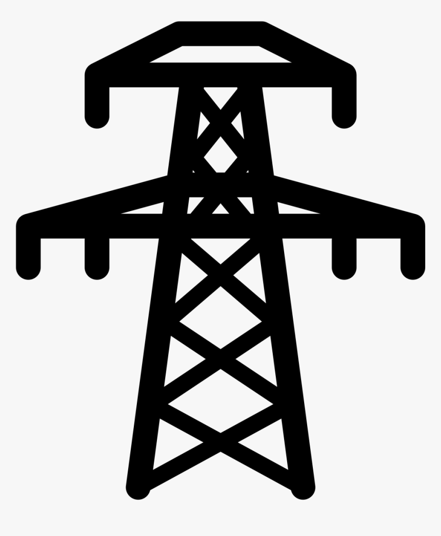 Electricity Clipart Electric Grid - Electricity Grid Clipart, HD Png Download, Free Download
