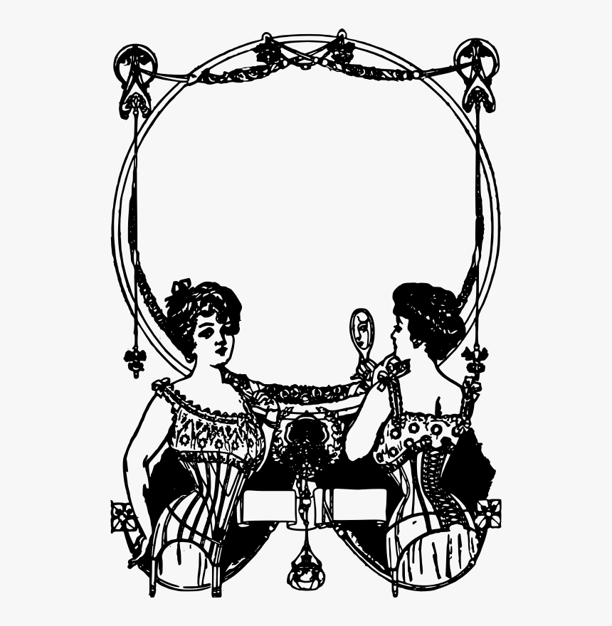 Corset Frame - Illustration, HD Png Download, Free Download