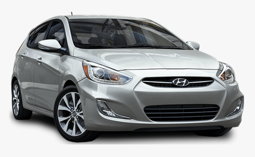 2017 Hyundai Accent - Hyundai Accent 2015 Silver, HD Png Download, Free Download