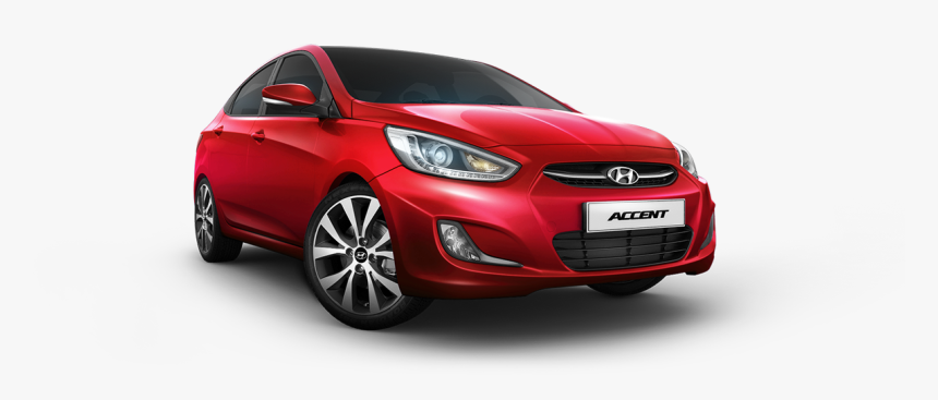 Hyundai-accent - Red Hyundai Accent Png, Transparent Png, Free Download