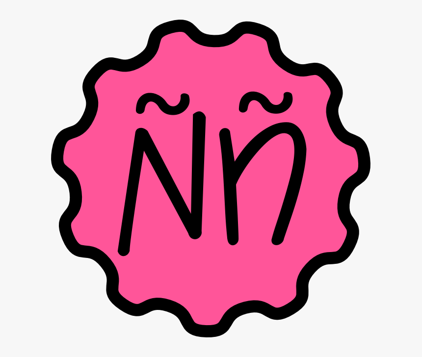 N With Accent Mark - Accent Spanish, HD Png Download, Free Download