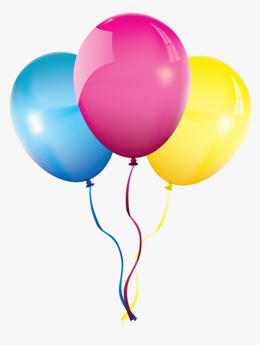 Pink Balloon Png Transparent Background - Birthday Balloons Png, Png Download, Free Download