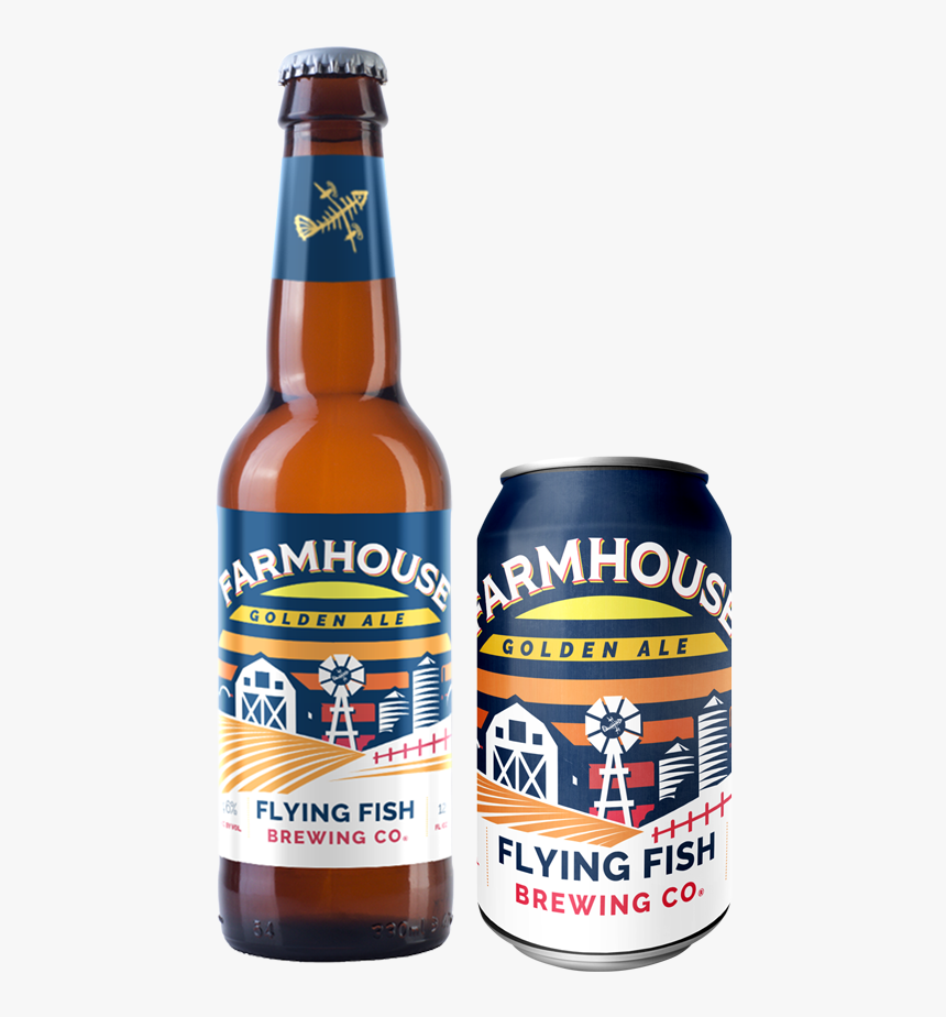 Flying Fish Farmhouse Golden Ale, HD Png Download, Free Download