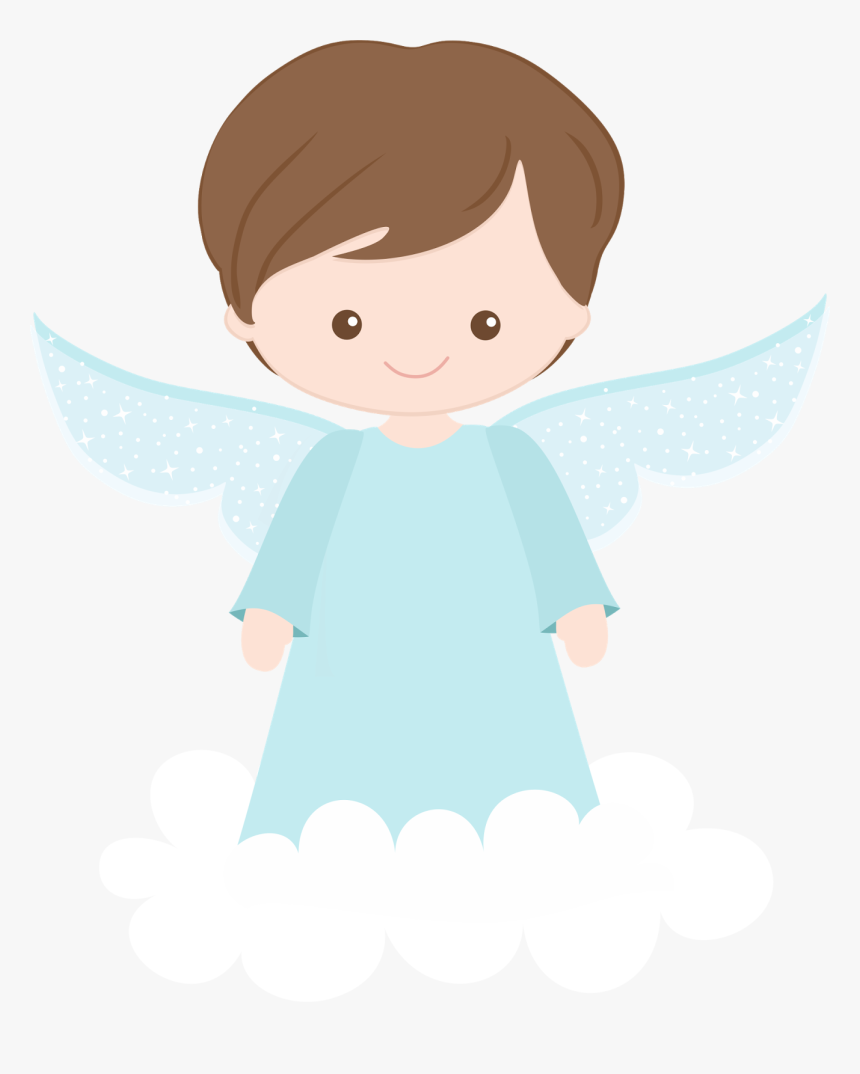 Anjo Batizado Menino Png, Transparent Png, Free Download