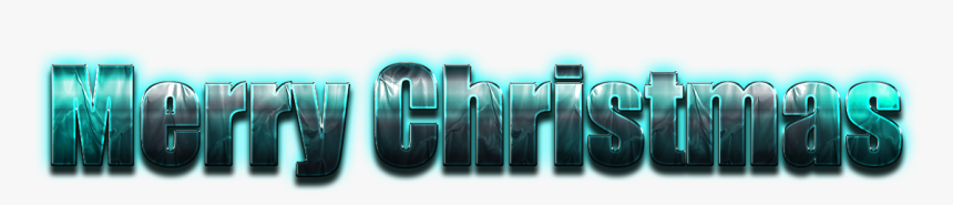 Merry Christmas Word Png Image - Blue Png Merry Christmas Word, Transparent Png, Free Download