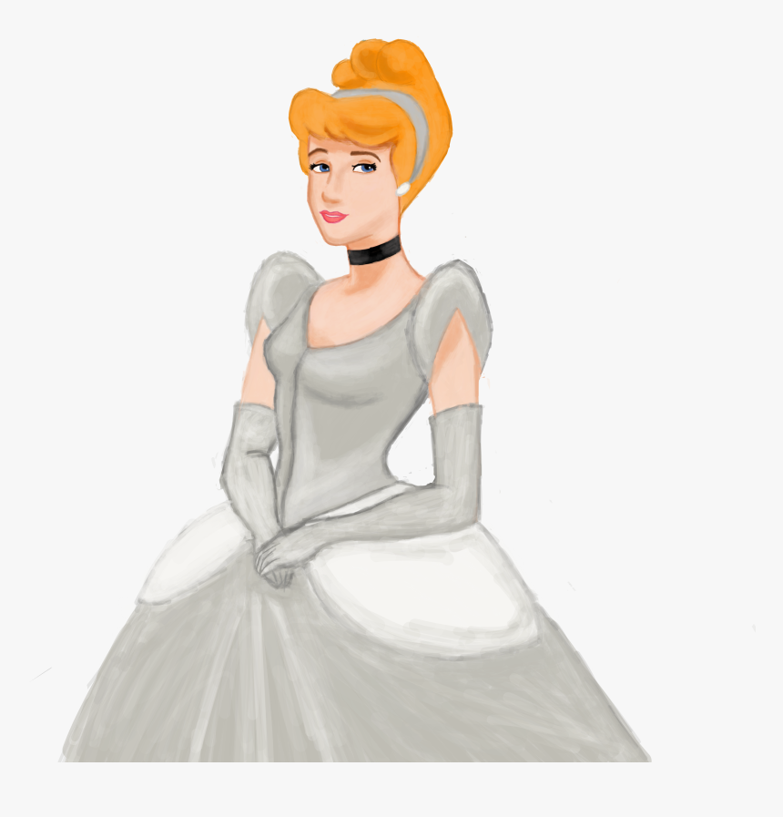 Sinderella - Princess Drawing Png, Transparent Png, Free Download