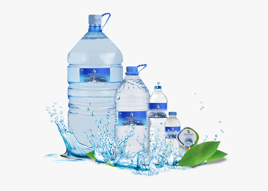 Natural Drinking Water - Aqua Rain Water Bottle, HD Png Download, Free Download