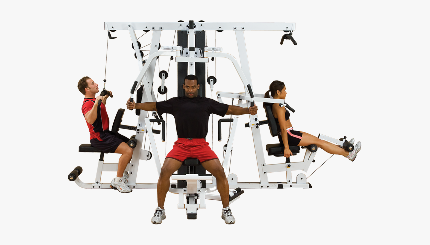 Universal Weight Machine Multi Station Gym By Body-solid - Body Solid Exm 4000, HD Png Download, Free Download