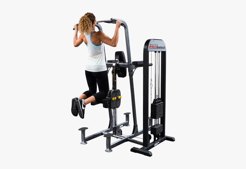 Pro Select Weight Assisted Chin Dip Machine - Body Solid Weight Assisted Chin Dip Machine, HD Png Download, Free Download