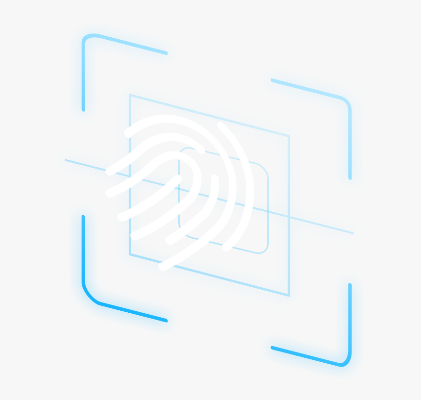 Biometric Authentication Icon - Neon, HD Png Download, Free Download