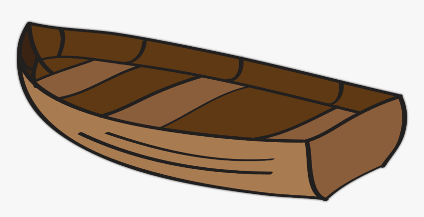 Transparent Canoe Clipart - Wooden Boat Clipart Png, Png Download, Free Download