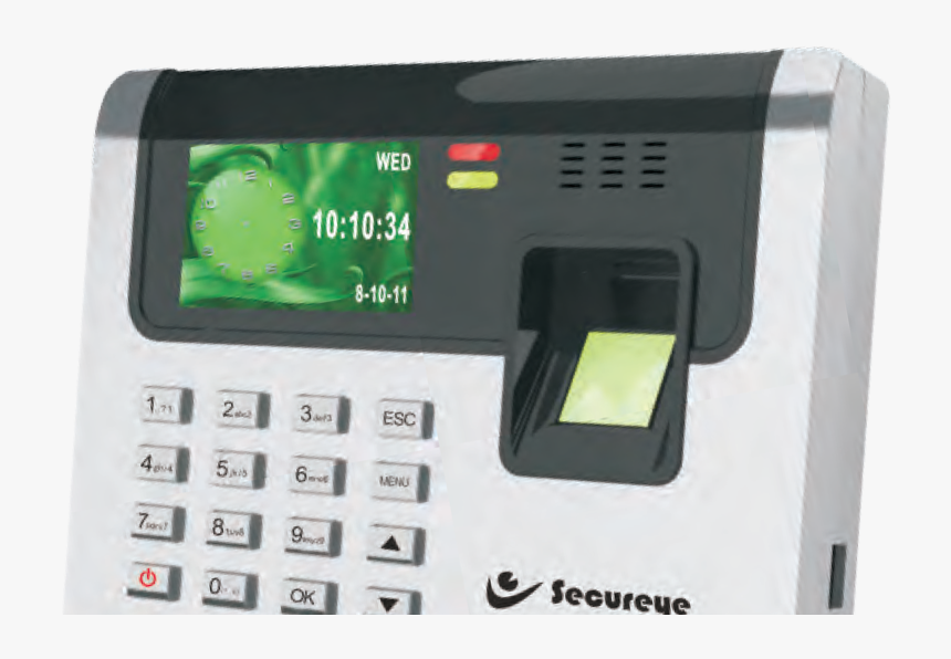 S-b40c Standalone Fingerprint Time Attendance Cum Access - Secureye Biometric Attendance Machine In Png Hd, Transparent Png, Free Download