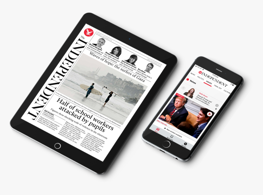 The Independent Digital Magazine - Digital Magazine For Mobile, HD Png Download, Free Download