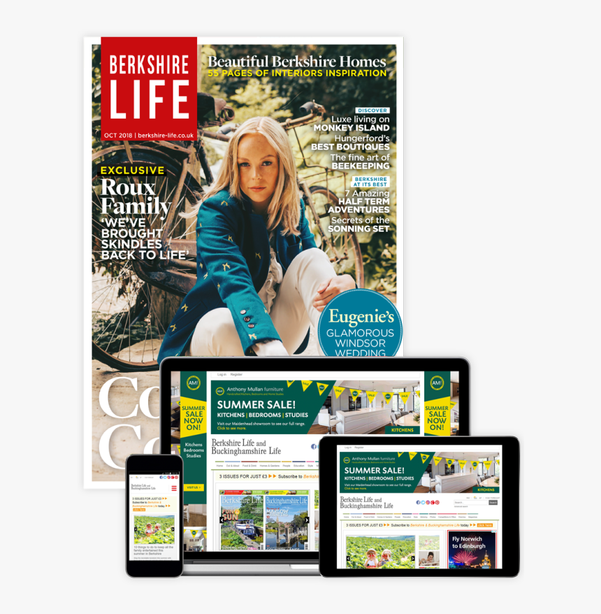 Berkshire Life Magazine Product Shot - Geraldine Fitzgerald, HD Png Download, Free Download