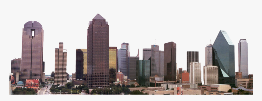 Transparent Skyline Png - Dallas Skyline Trammell Crow, Png Download, Free Download
