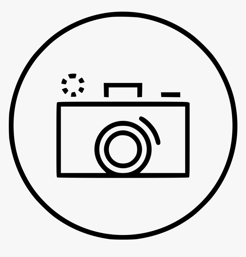 Camera Image Photo Picture Capture Device Holiday - Circle, HD Png Download, Free Download