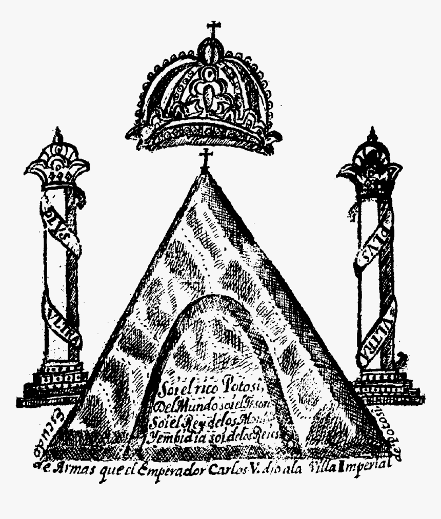 “escudo De Armas Que El Emperador Carlos V - Historia De La Villa Imperial De Potosi, HD Png Download, Free Download