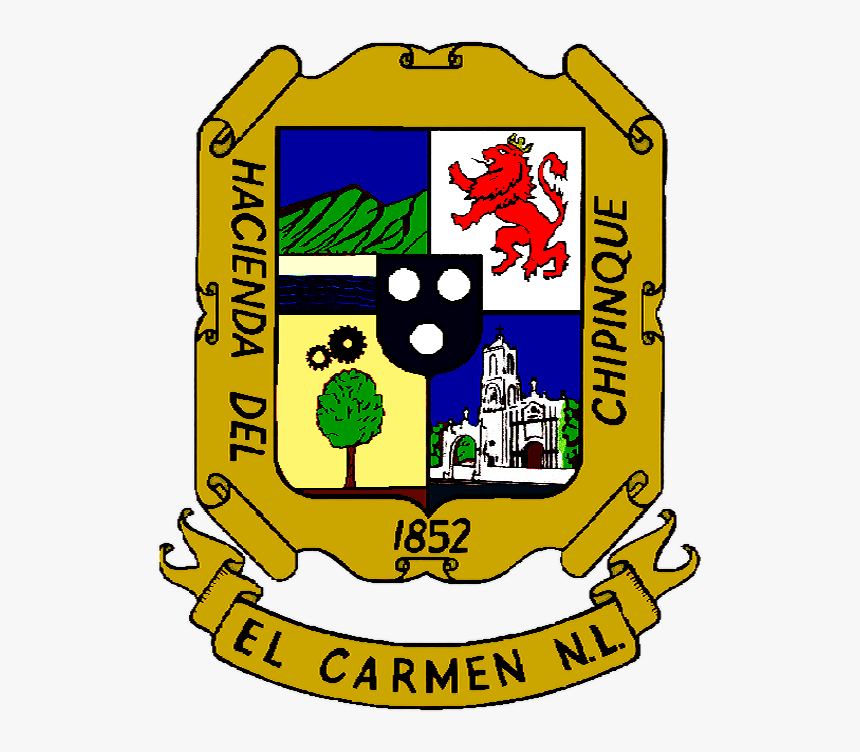 5af481b3d5d97 El Carmen - Escudo Del Municipio Del Carmen Nuevo Leon, HD Png Download, Free Download