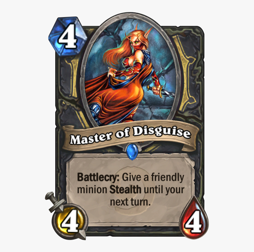 Transparent Disguise Png - Zephyrs The Great Hearthstone, Png Download, Free Download