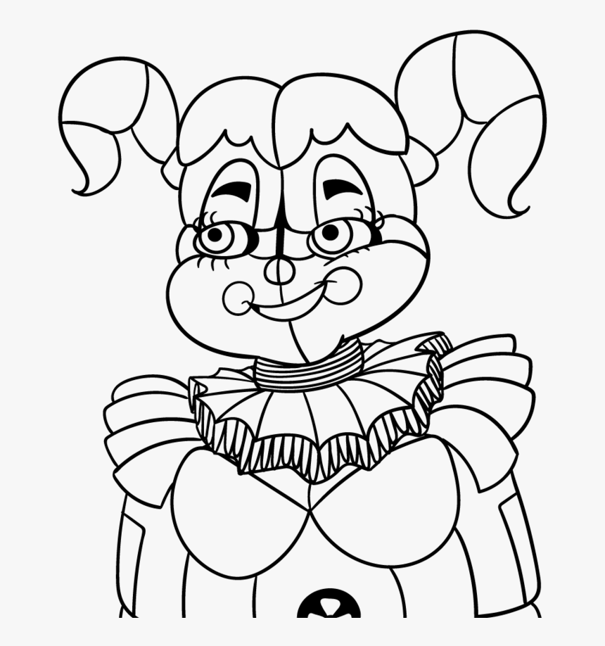 Alf Drawing Coloring Pages Fnaf Coloring Pages Baby Hd Png