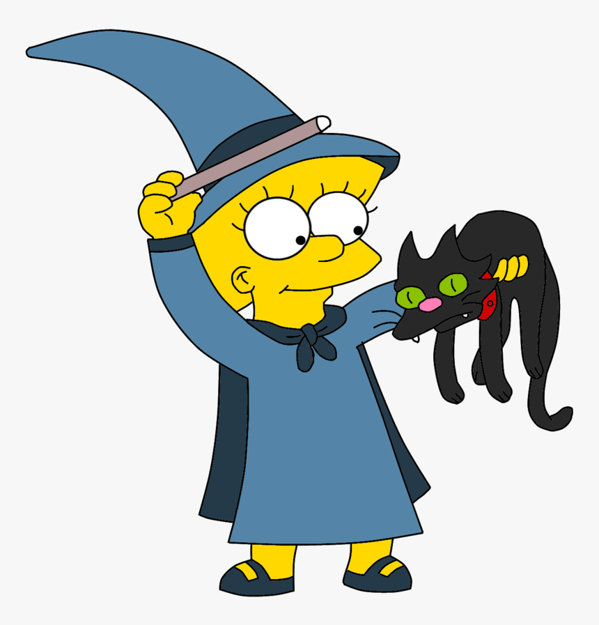 Lisa Simpson, Homer Simpson, Simpsons Halloween, Futurama, - Lisa Simpson Witch, HD Png Download, Free Download