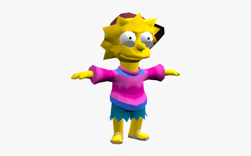 Download Zip Archive - Lisa Simpsons Hit And Run, HD Png Download, Free Download