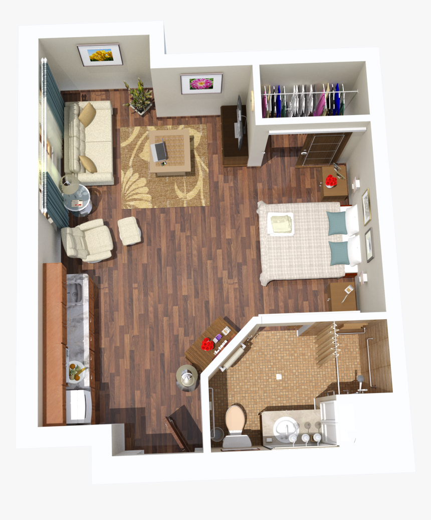 427 Sq Feet Apartment, HD Png Download, Free Download