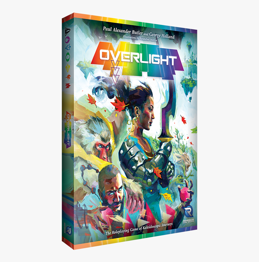 Overlight Hardcover 3d V3 800pxls Rgb - Overlight Rpg Core Rulebook, HD Png Download, Free Download