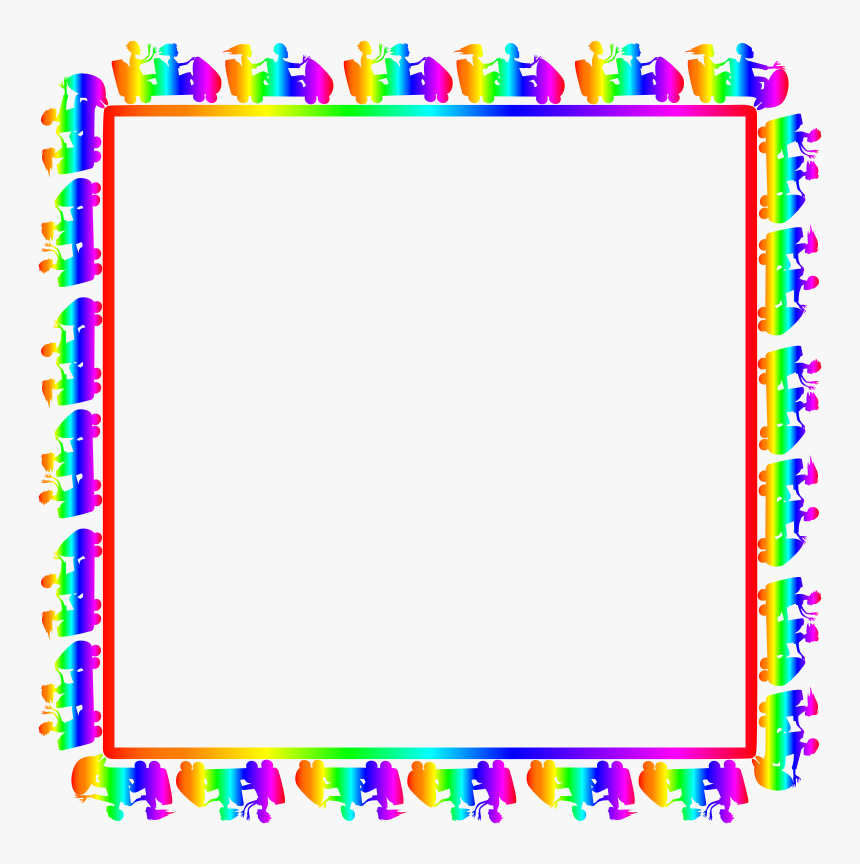 Roller Coaster Frame 2 Spectrum - Amusement Parks Border Clipart, HD Png Download, Free Download