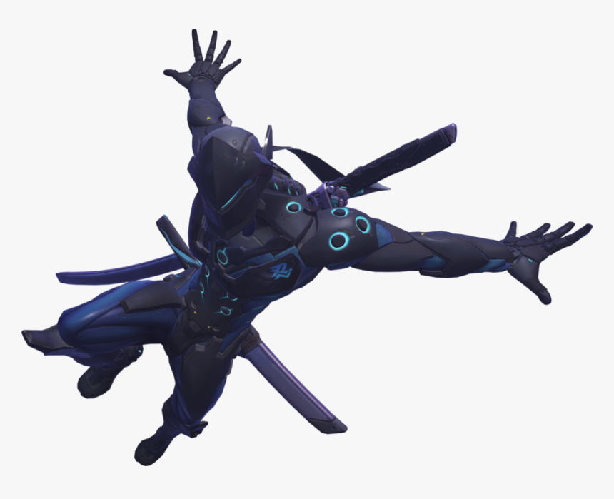 Toy,action Character,animal - Overwatch Genji Png, Transparent Png, Free Download