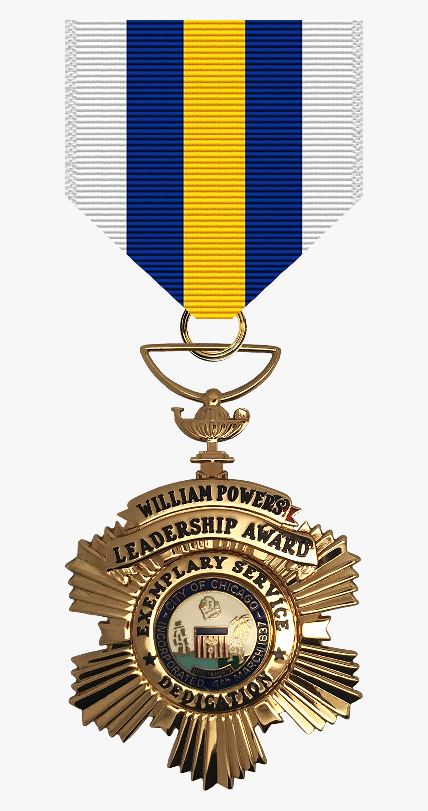 William Powers Leadership Award Medal - William Power Leadership Medal, HD Png Download, Free Download