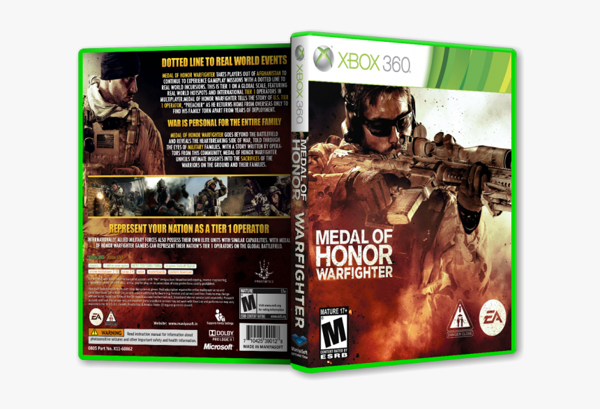 Medal Of Honor - Medal Of Honor Warfighter Case, HD Png Download, Free Download