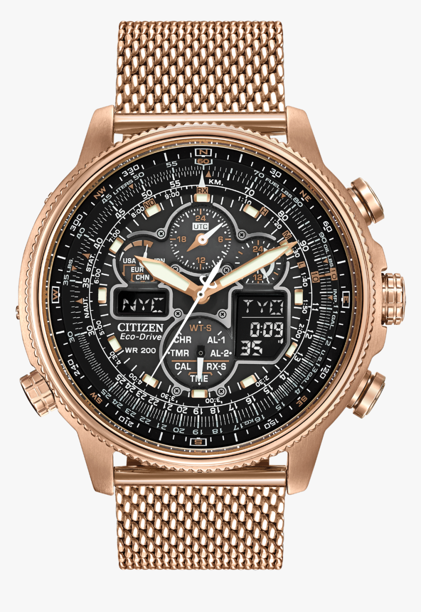 Citizen Promaster Navihawk A T Jy8033 51e - Red Arrows Citizen Watch, HD Png Download, Free Download
