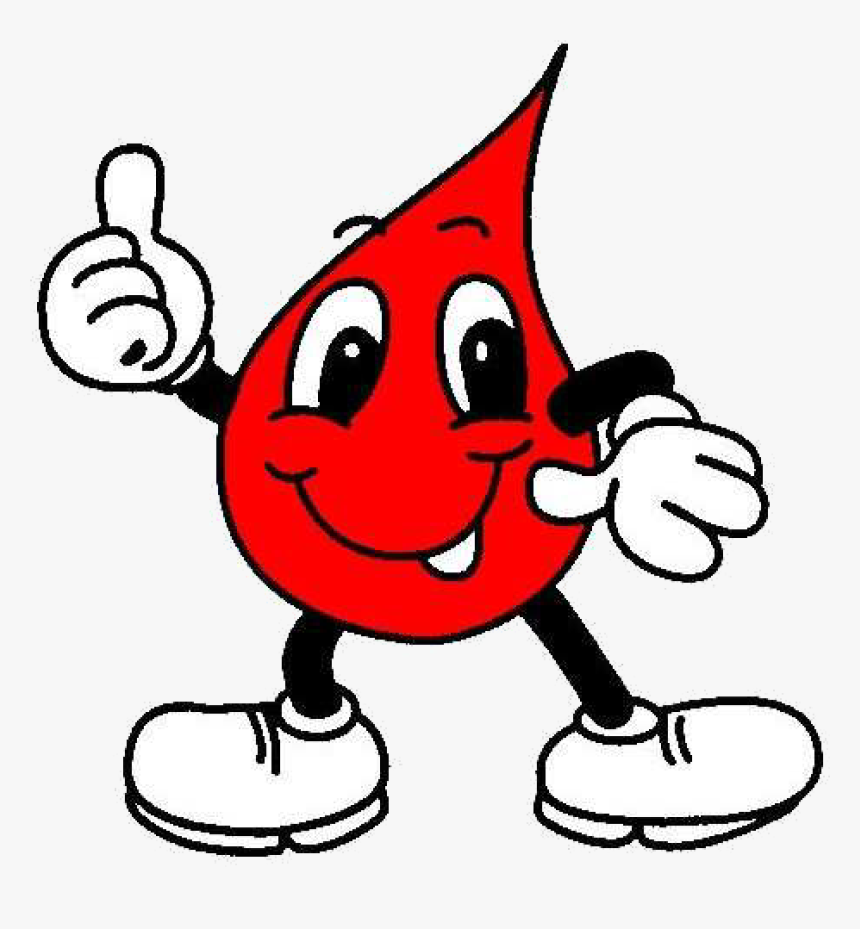 Blood Drop Cartoon Png, Transparent Png, Free Download