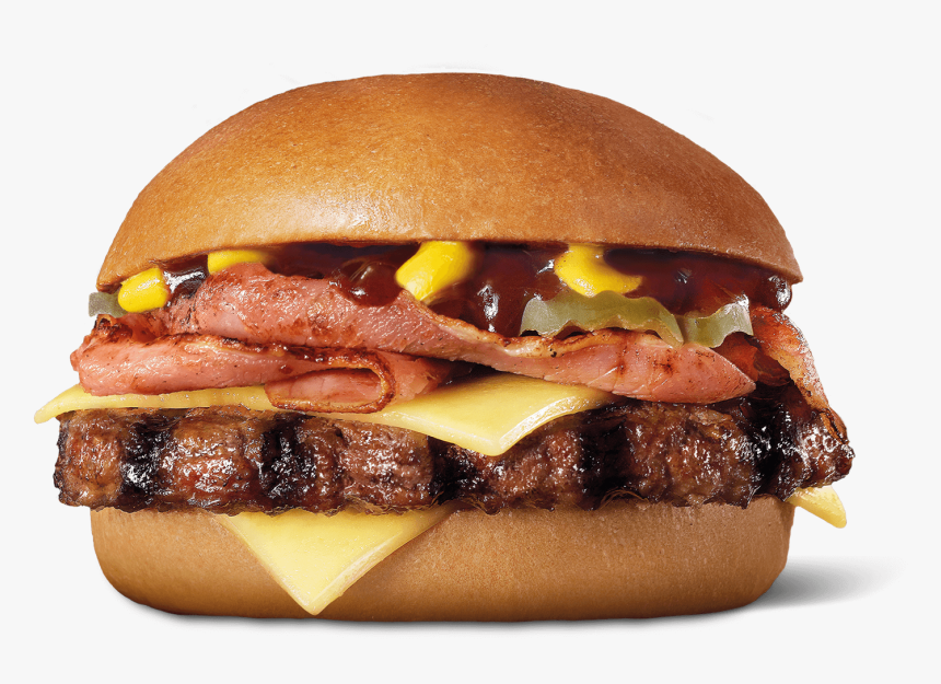 Grill Masters Angus, Bacon & Cheese - Angus Bacon And Cheese Hungry Jacks, HD Png Download, Free Download