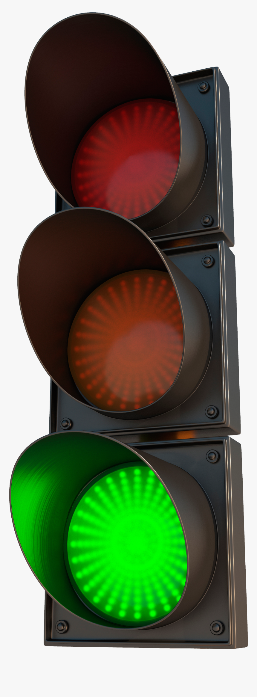 Green Traffic Light Transparent, HD Png Download, Free Download